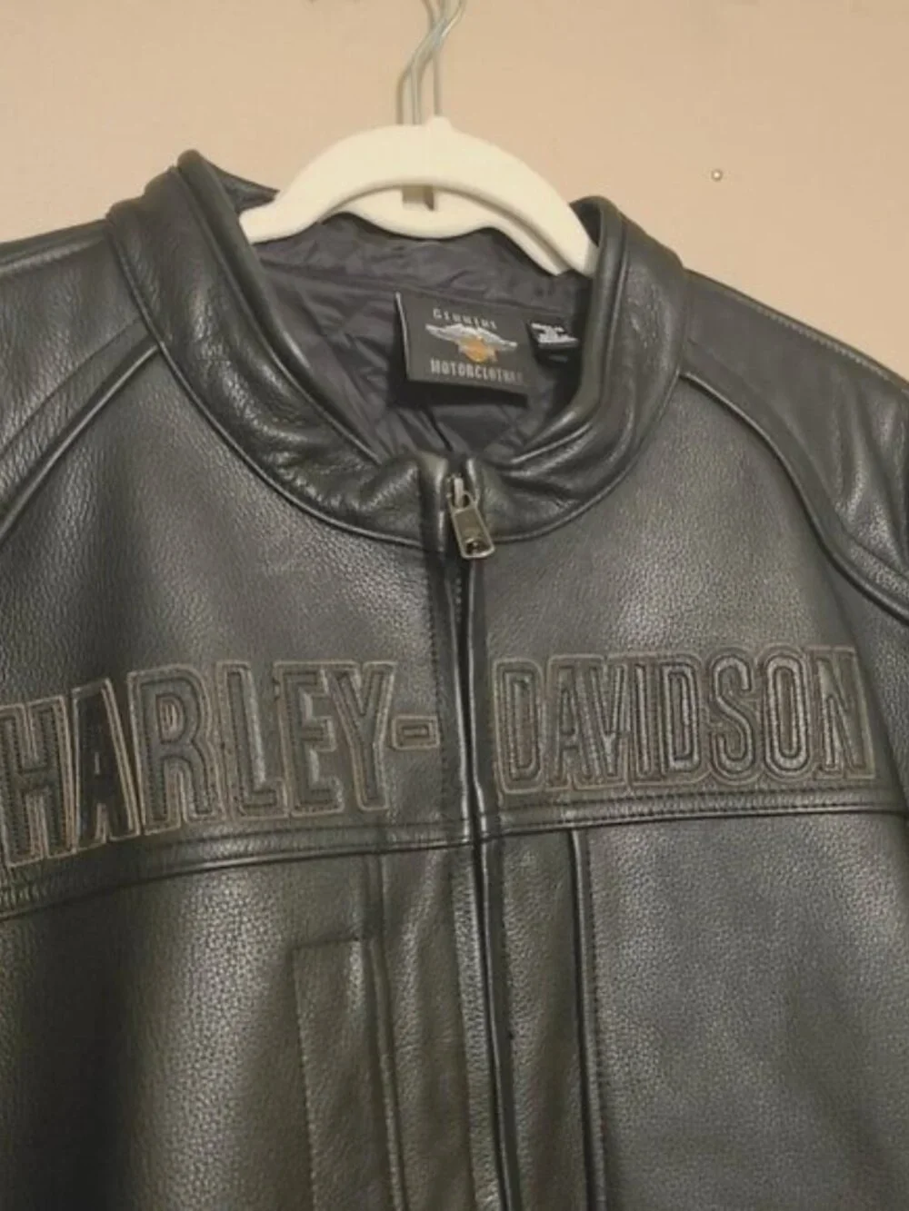 Harley-Davidson Vanocker Waterproof H-D Triple Vent System Leather Jacket (2XL)